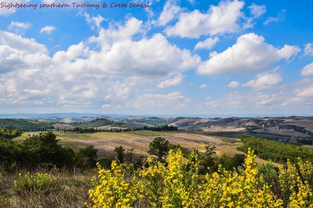 Agriturismo Podere Biancospino Piscina Privata Chianciano Terme Exterior foto