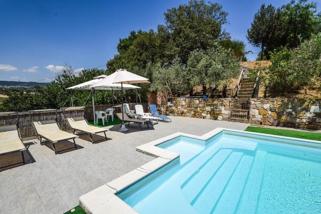 Agriturismo Podere Biancospino Piscina Privata Chianciano Terme Exterior foto